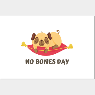 no bones day Posters and Art